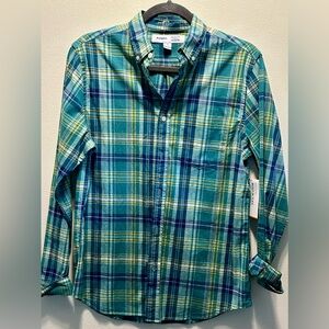 NWT Old Navy Plaid Button Down Shirt